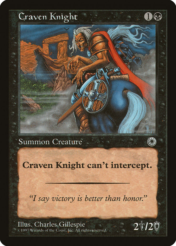 Craven Knight [Portal] | North Valley Games