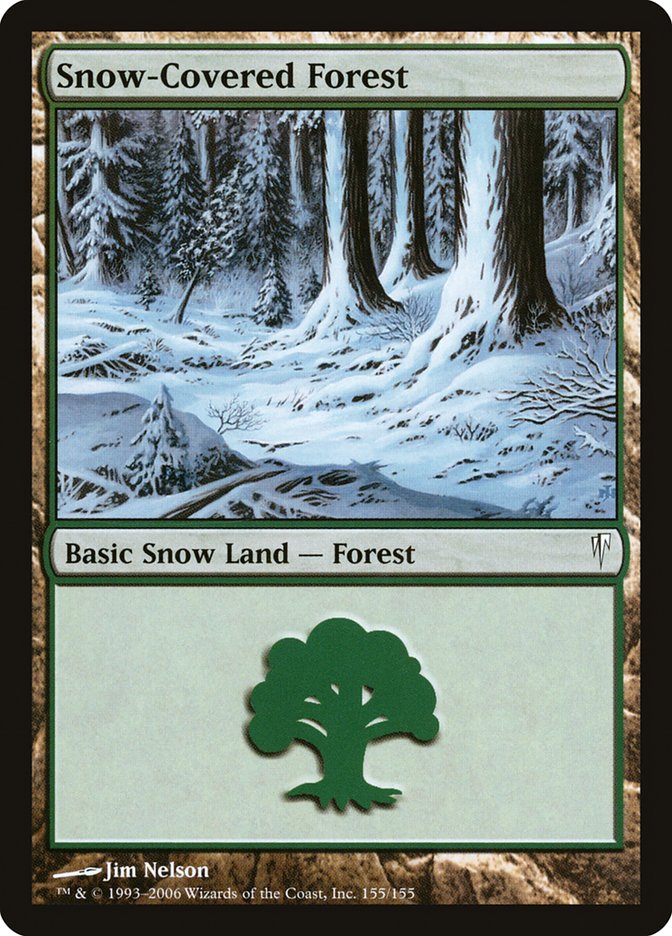 Snow-Covered Forest [Coldsnap] | North Valley Games