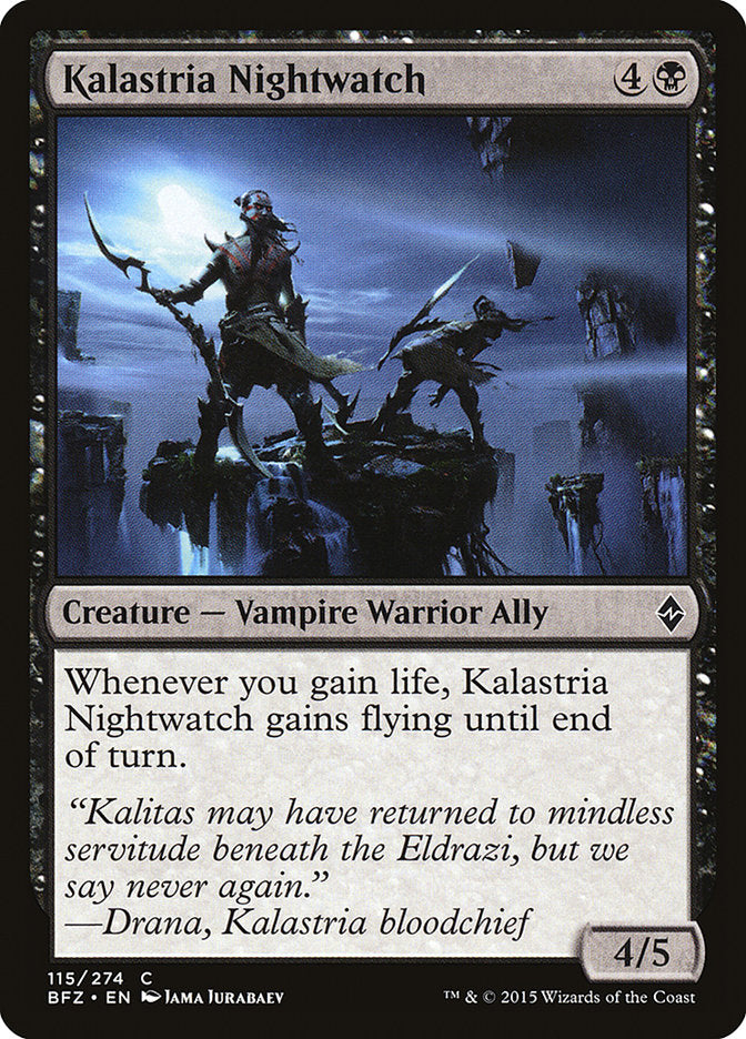 Kalastria Nightwatch [Battle for Zendikar] | North Valley Games