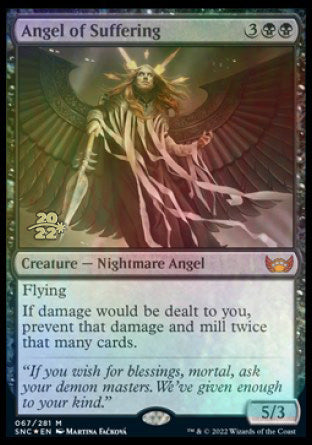 Angel of Suffering [Streets of New Capenna Prerelease Promos] | North Valley Games