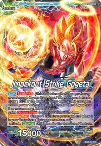 Gogeta // Knockout Strike Gogeta (2018 Big Card Pack) (SD6-01) [Promotion Cards] | North Valley Games