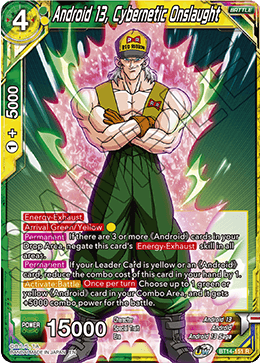 Android 13, Cybernetic Onslaught (BT14-151) [Cross Spirits] | North Valley Games