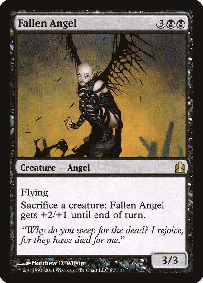 Fallen Angel [Commander 2011] | North Valley Games