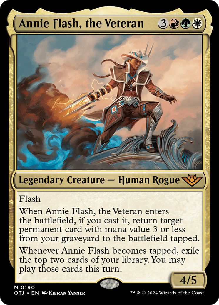 Annie Flash, the Veteran [Outlaws of Thunder Junction] | North Valley Games