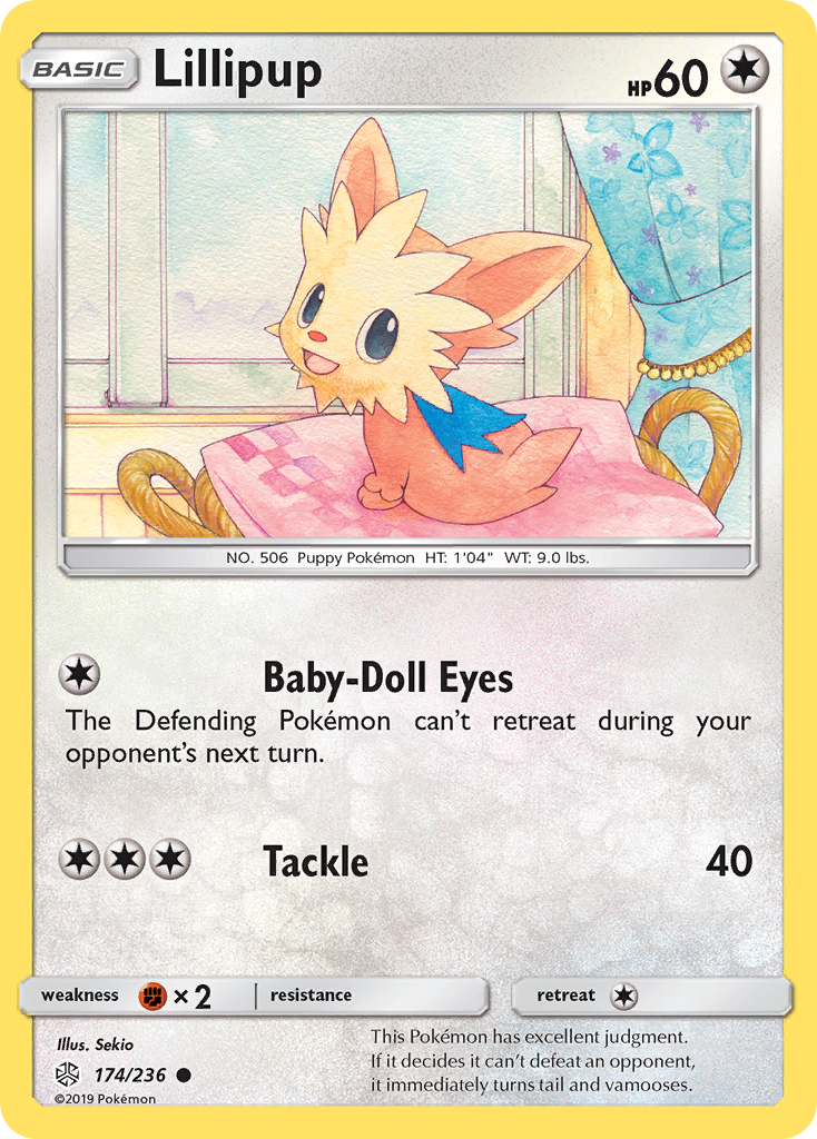 Lillipup (174/236) [Sun & Moon: Cosmic Eclipse] | North Valley Games