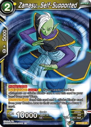 Zamasu, Self-Supported (BT16-089) [Realm of the Gods] | North Valley Games