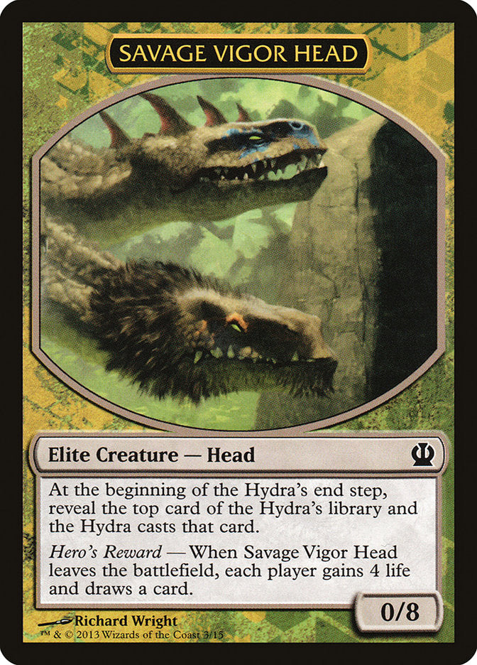 Savage Vigor Head [Theros Face the Hydra] | North Valley Games