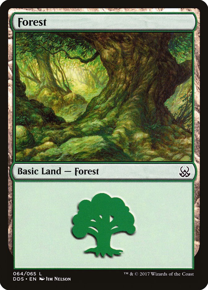 Forest (64) [Duel Decks: Mind vs. Might] | North Valley Games