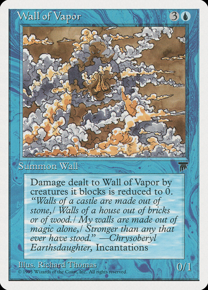 Wall of Vapor [Chronicles] | North Valley Games