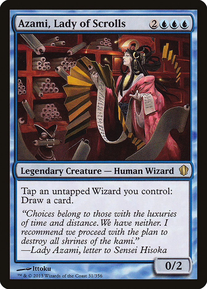 Azami, Lady of Scrolls [Commander 2013] | North Valley Games