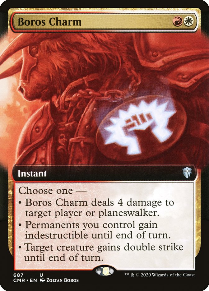 Boros Charm (Extended Art) [Commander Legends] | North Valley Games