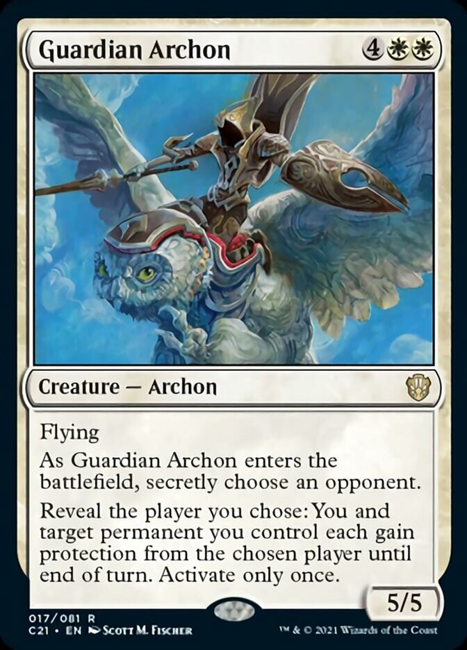 Guardian Archon [Commander 2021] | North Valley Games