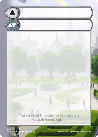 Helper Card (4/9) [Strixhaven: School of Mages Tokens] | North Valley Games