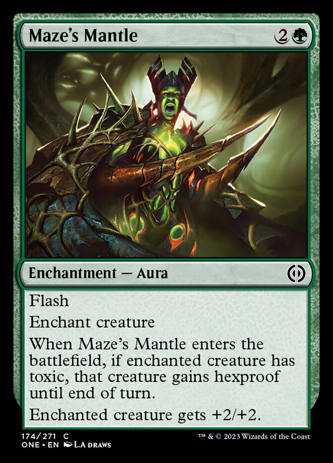 Maze's Mantle [Phyrexia: All Will Be One] | North Valley Games