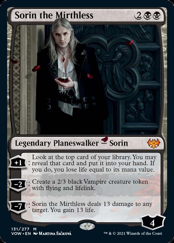 Sorin the Mirthless [Innistrad: Crimson Vow] | North Valley Games