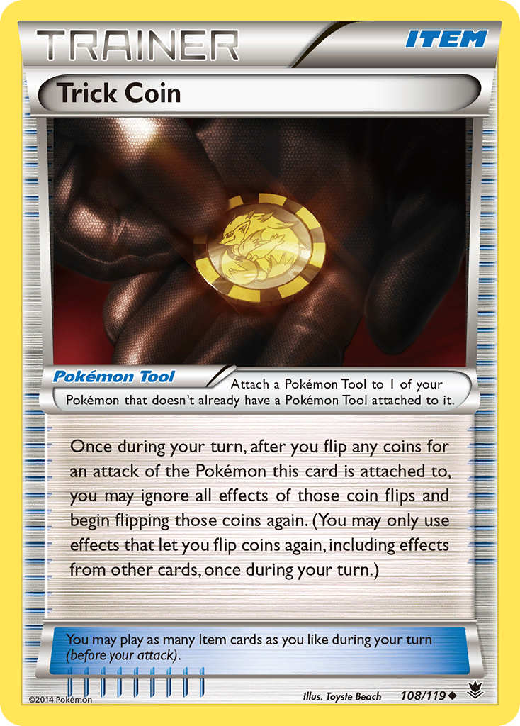 Trick Coin (108/119) [XY: Phantom Forces] | North Valley Games