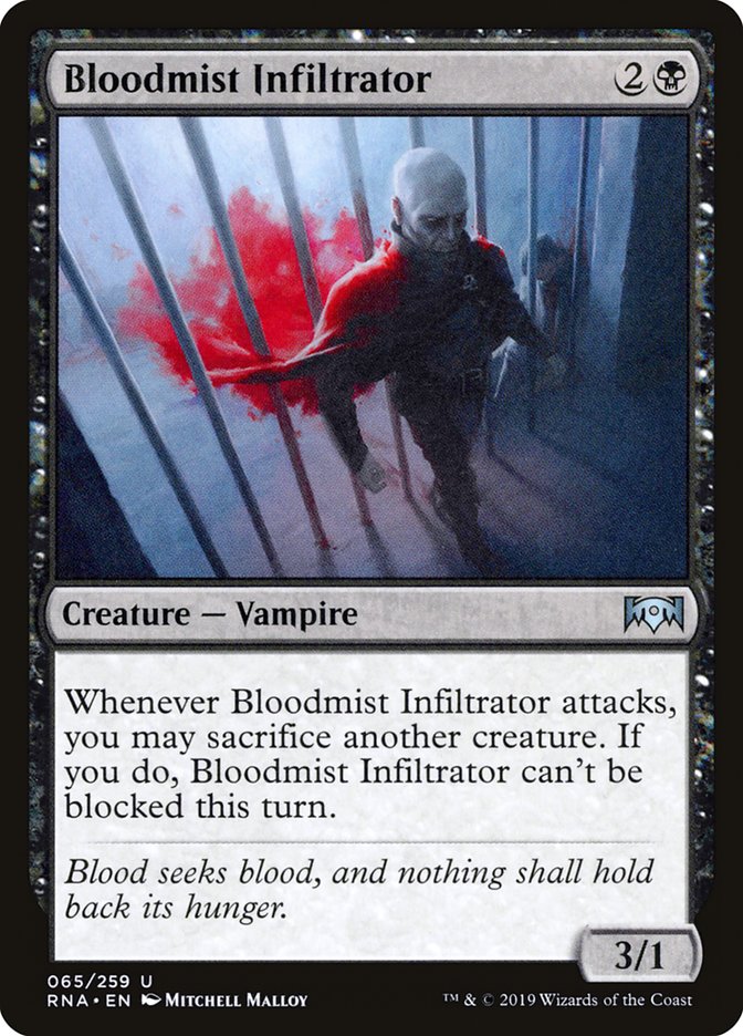 Bloodmist Infiltrator [Ravnica Allegiance] | North Valley Games