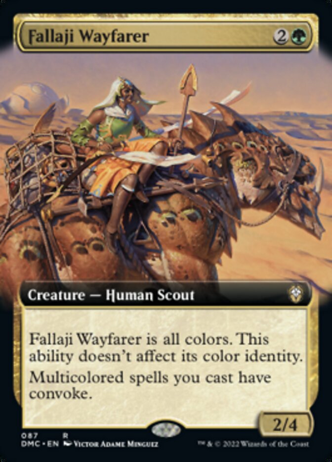 Fallaji Wayfarer (Extended Art) [Dominaria United Commander] | North Valley Games