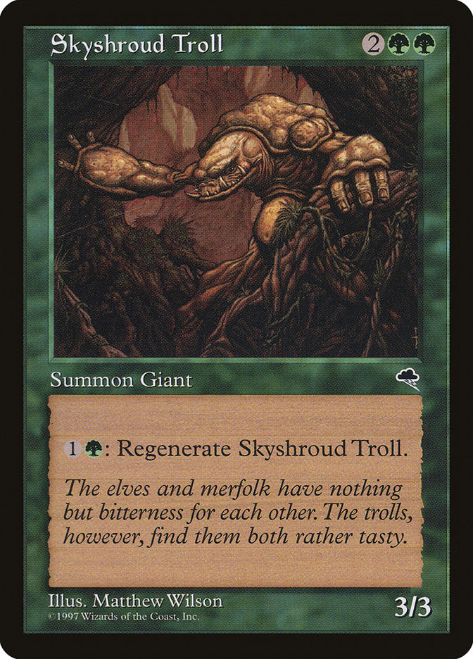 Skyshroud Troll [Tempest] | North Valley Games