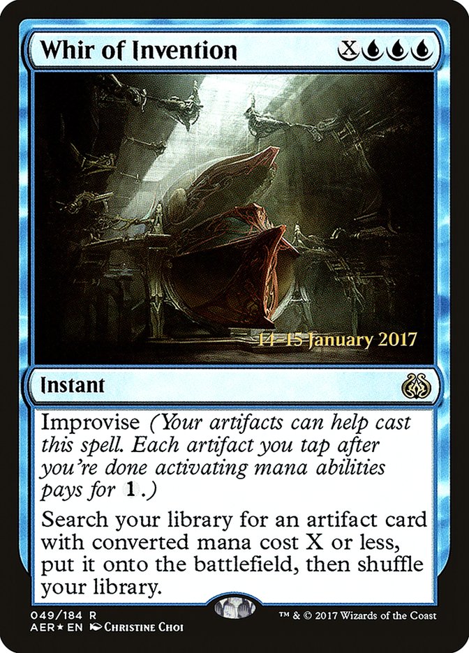 Whir of Invention [Aether Revolt Prerelease Promos] | North Valley Games