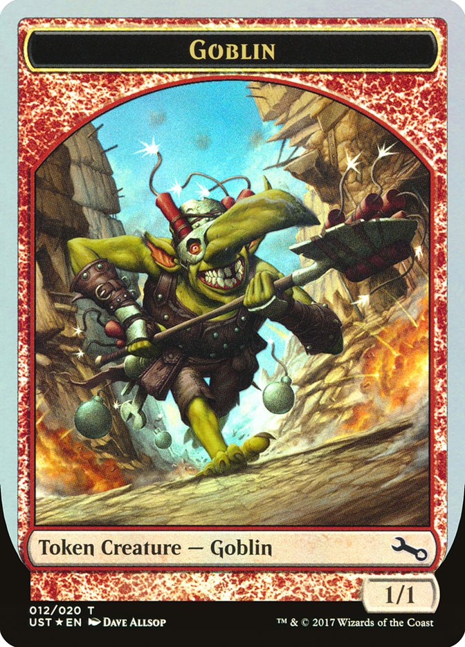 Goblin Token [Unstable Tokens] | North Valley Games