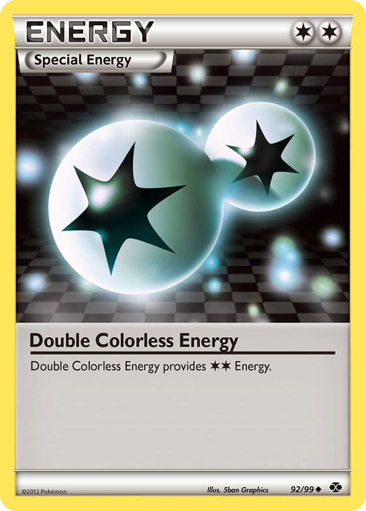 Double Colorless Energy (92/99) [Black & White: Next Destinies] | North Valley Games