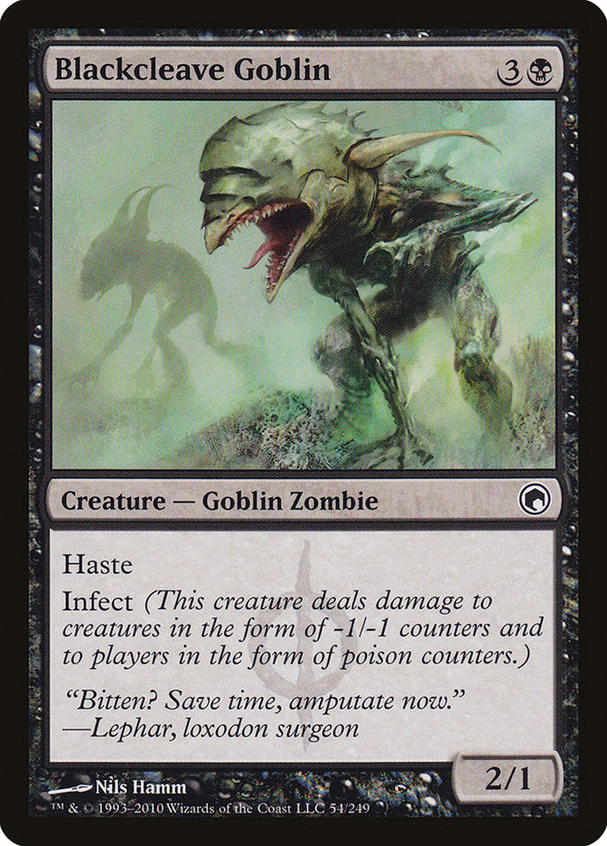 Blackcleave Goblin [Scars of Mirrodin] | North Valley Games