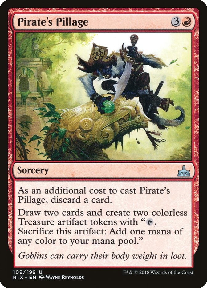 Pirate's Pillage [Rivals of Ixalan] | North Valley Games