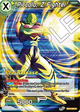 Piccolo, Z Fighter (BT17-085) [Ultimate Squad Prerelease Promos] | North Valley Games