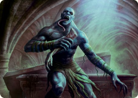 Ghoul Art Card [Dungeons & Dragons: Adventures in the Forgotten Realms Art Series] | North Valley Games