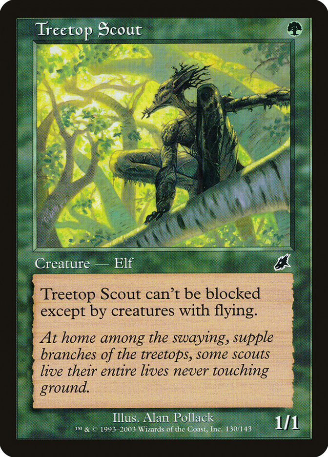 Treetop Scout [Scourge] | North Valley Games
