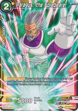 Paragus, the Forebearer (EX07-09) [Magnificent Collection Fusion Hero] | North Valley Games