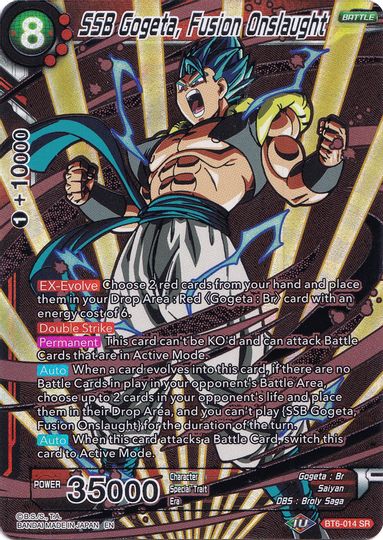 SSB Gogeta, Fusion Onslaught (Collector's Selection Vol. 1) (BT6-014) [Promotion Cards] | North Valley Games
