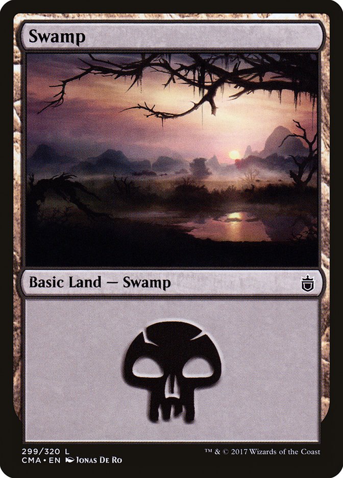 Swamp (299) [Commander Anthology] | North Valley Games