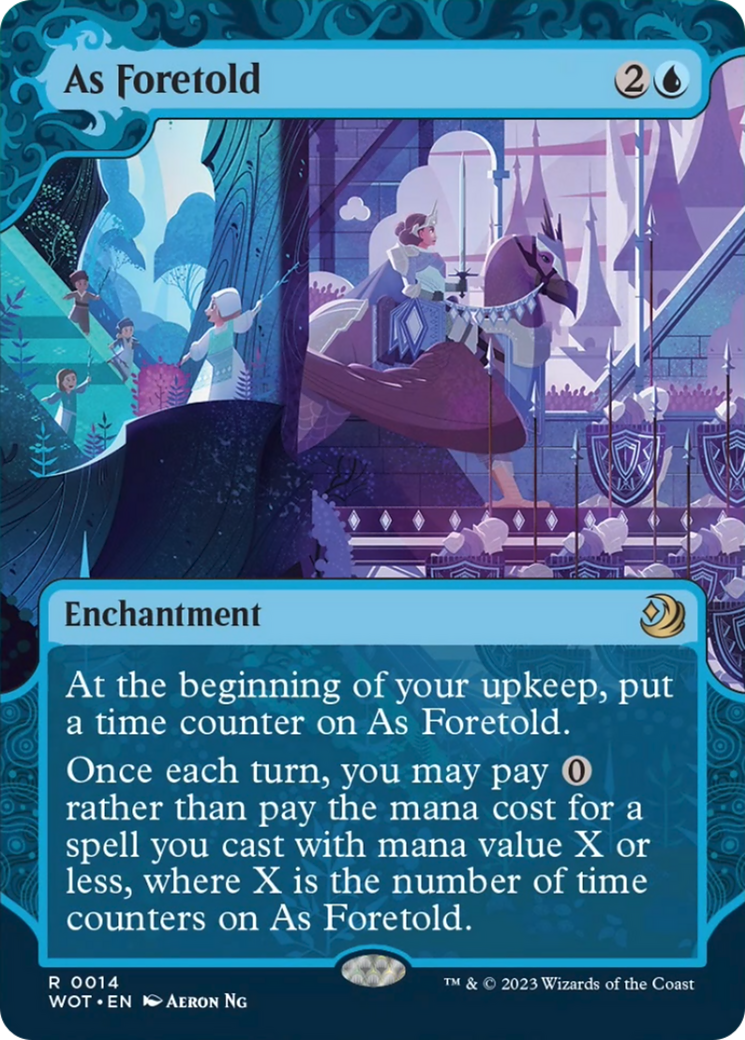 As Foretold [Wilds of Eldraine: Enchanting Tales] | North Valley Games