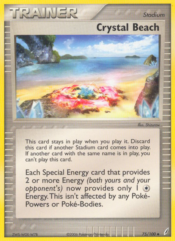 Crystal Beach (75/100) [EX: Crystal Guardians] | North Valley Games