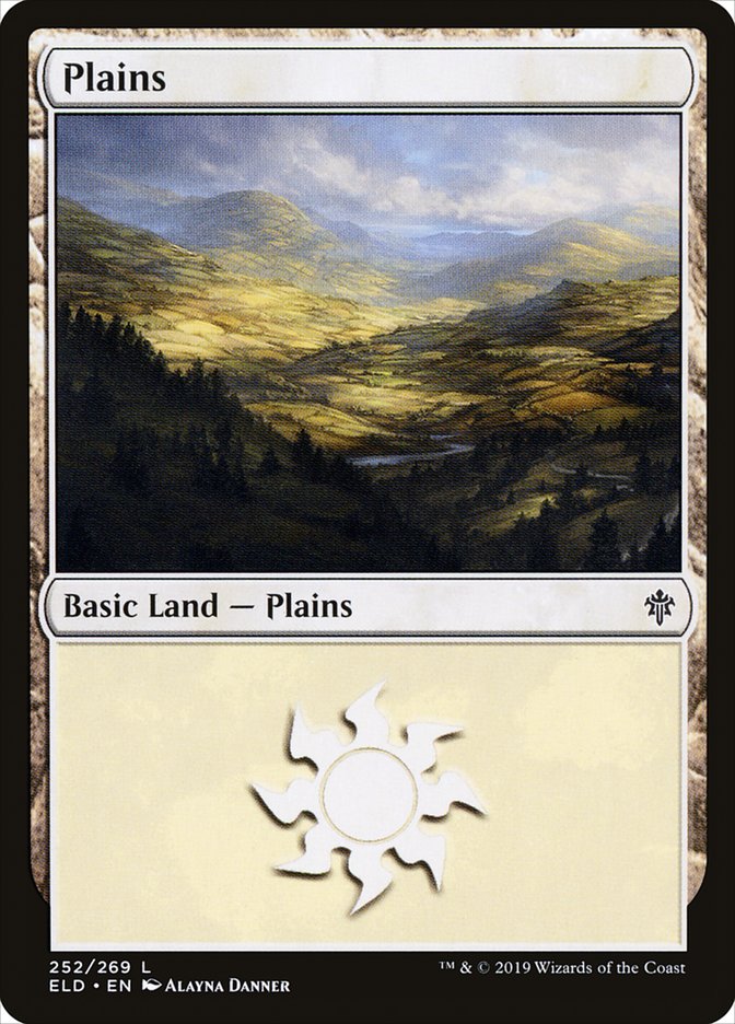 Plains (252) [Throne of Eldraine] | North Valley Games