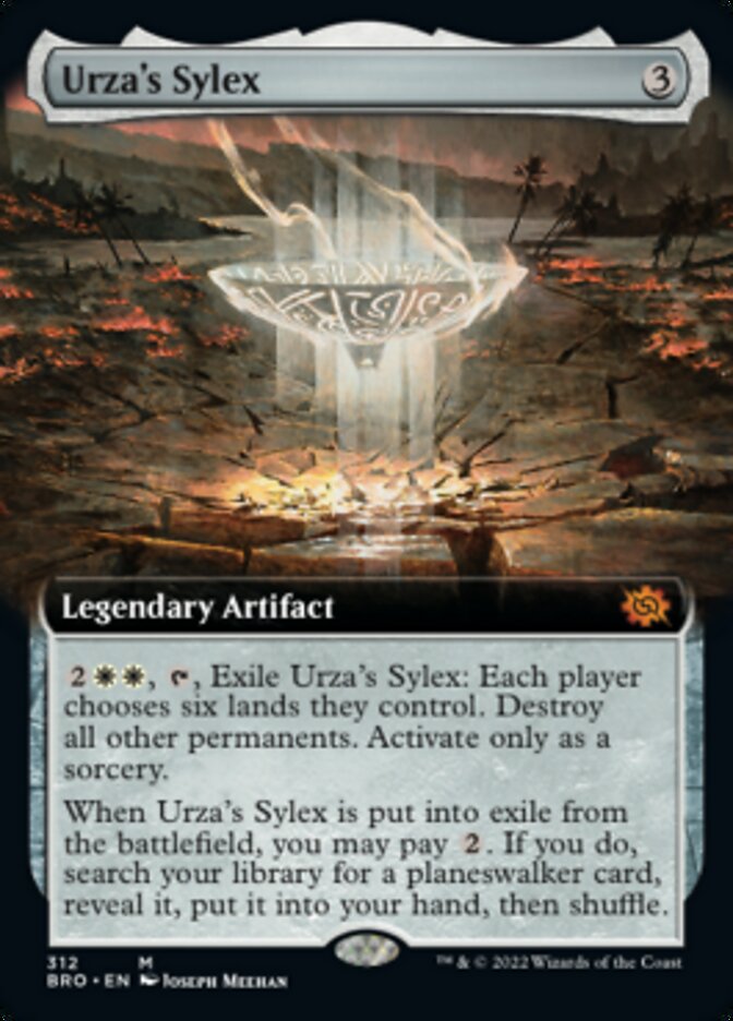Urza's Sylex (Extended Art) [The Brothers' War] | North Valley Games