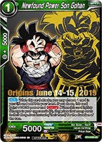 Newfound Power Son Gohan (Origins 2019) (BT4-048_PR) [Tournament Promotion Cards] | North Valley Games