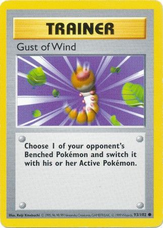 Gust of Wind (93/102) [Base Set Shadowless Unlimited] | North Valley Games