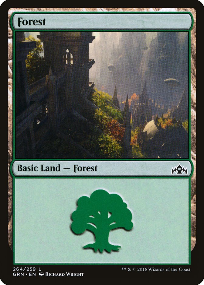 Forest (264) [Guilds of Ravnica] | North Valley Games