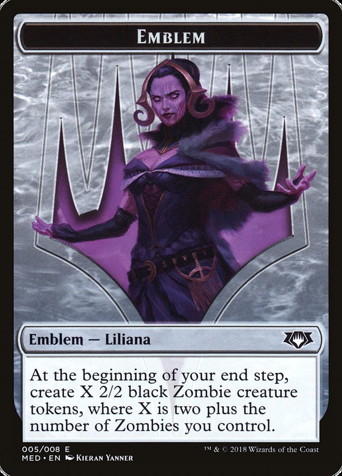 Liliana, the Last Hope Emblem [Mythic Edition Tokens] | North Valley Games