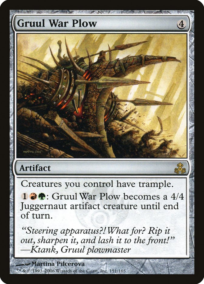 Gruul War Plow [Guildpact] | North Valley Games
