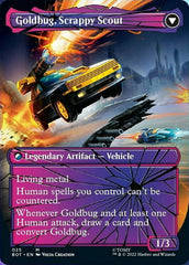 Goldbug, Humanity's Ally // Goldbug, Scrappy Scout (Shattered Glass) [Transformers] | North Valley Games