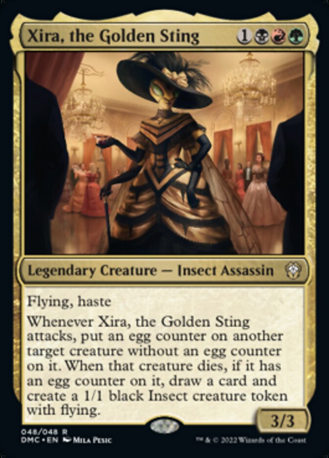 Xira, the Golden Sting [Dominaria United Commander] | North Valley Games