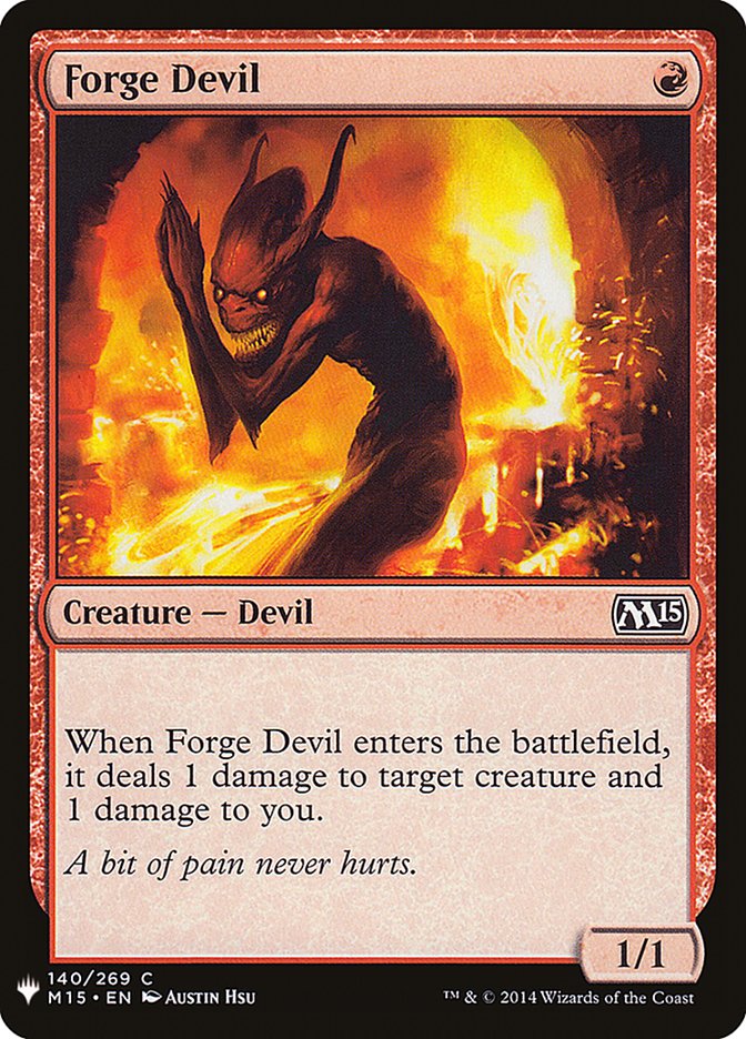 Forge Devil [Mystery Booster] | North Valley Games