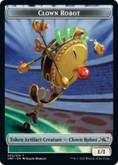 Clown Robot (002) // Storm Crow Double-Sided Token [Unfinity Tokens] | North Valley Games