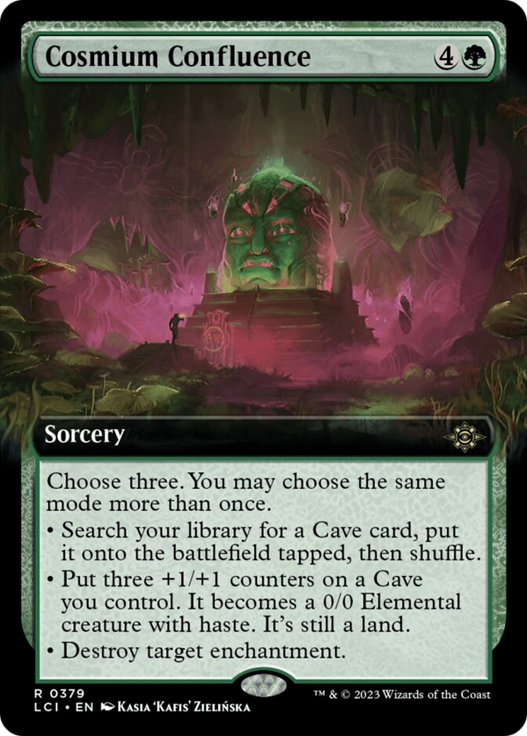 Cosmium Confluence (Extended Art) [The Lost Caverns of Ixalan] | North Valley Games