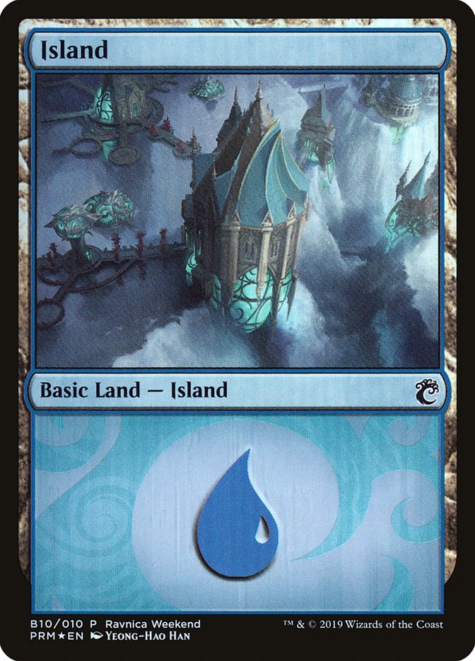 Island (B10) [Ravnica Allegiance Guild Kit] | North Valley Games