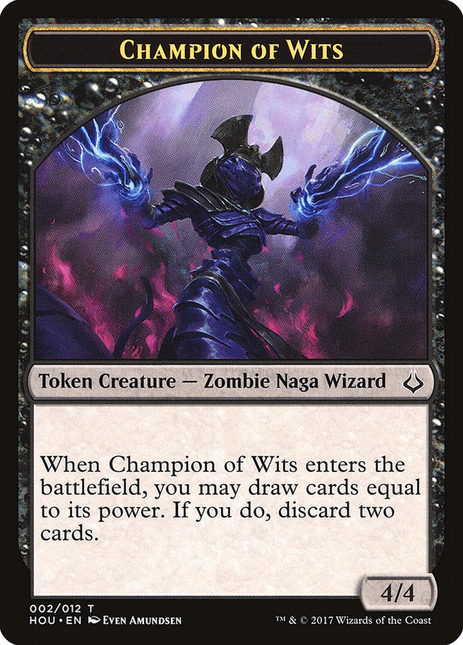 Champion of Wits Token [Hour of Devastation Tokens] | North Valley Games